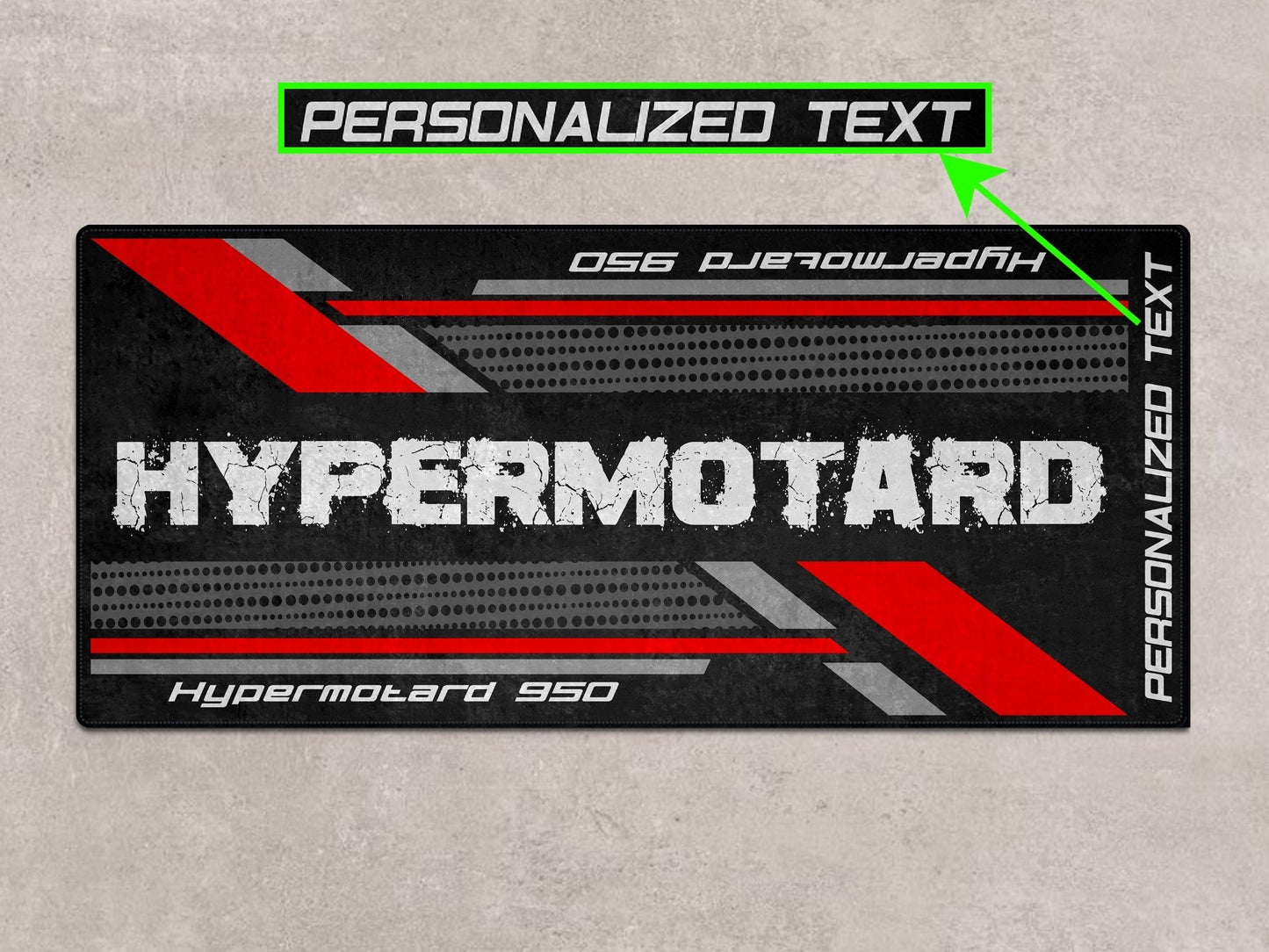 MPM Motorcycle Mat for Ducati Hypermotard 950 RVE - MM7179