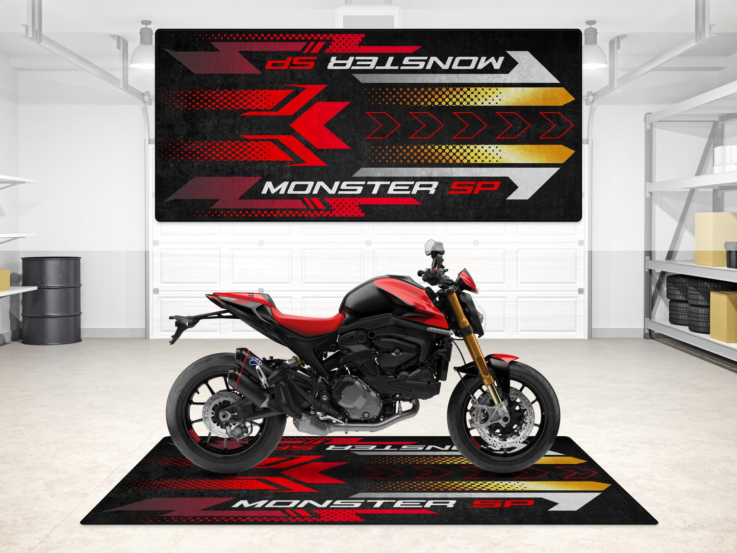 MPM Motorcycle Mat for Ducati Monster SP - MM7196