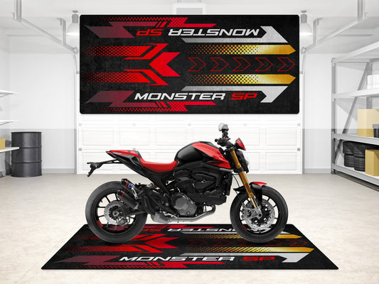 MPM Motorcycle Mat for Ducati Monster SP - MM7196