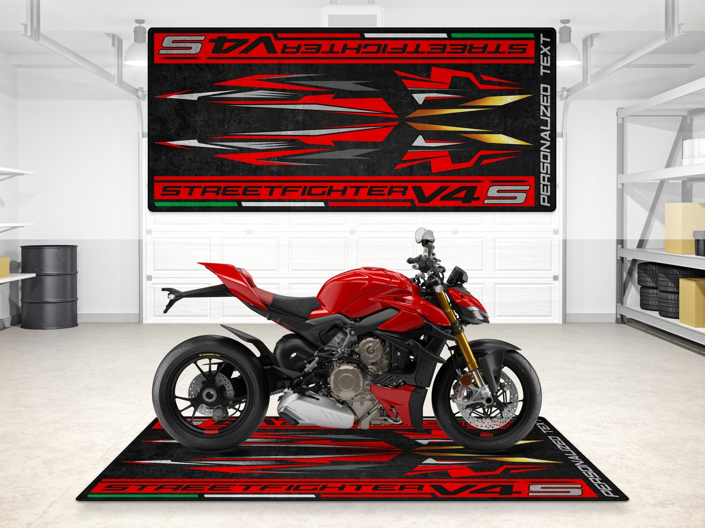 MPM Motorcycle Mat for Ducati Streetfighter V4 S - MM7260