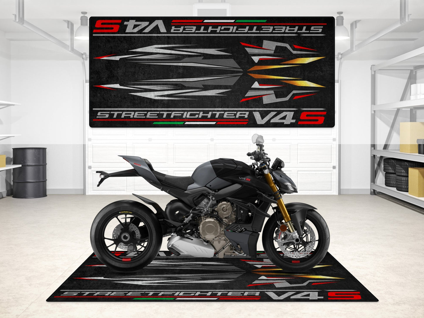 MPM Motorcycle Mat for Ducati Streetfighter V4 S - MM7260