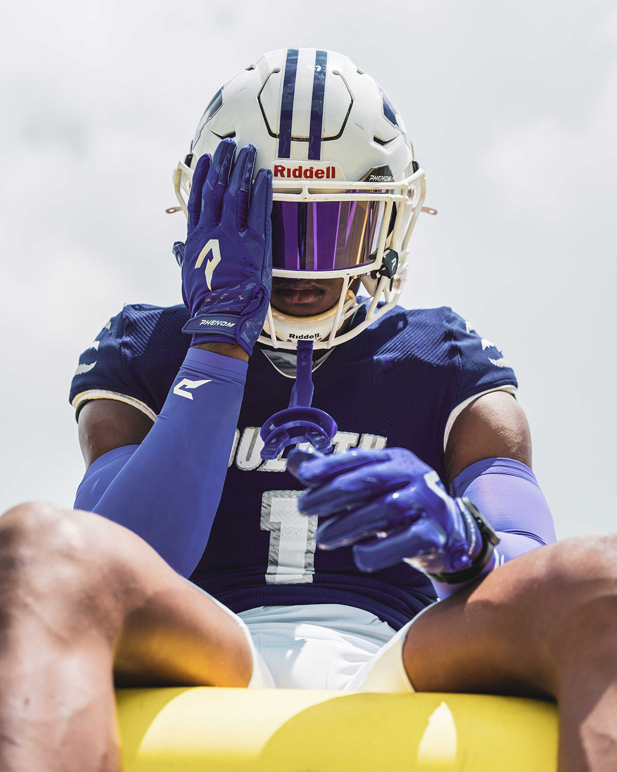 Phenom Elite VPS5 Adult Football Gloves - Team Colors