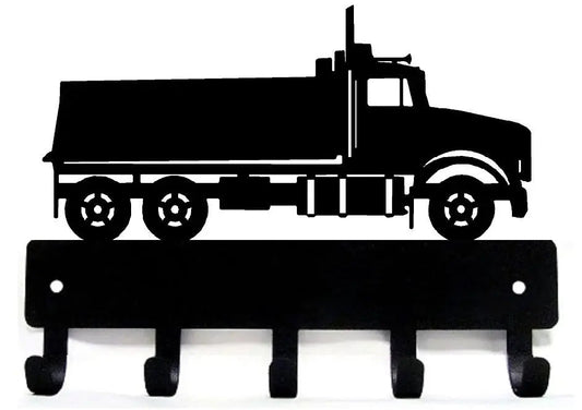 Dump Truck Key Rack with 5 Hooks