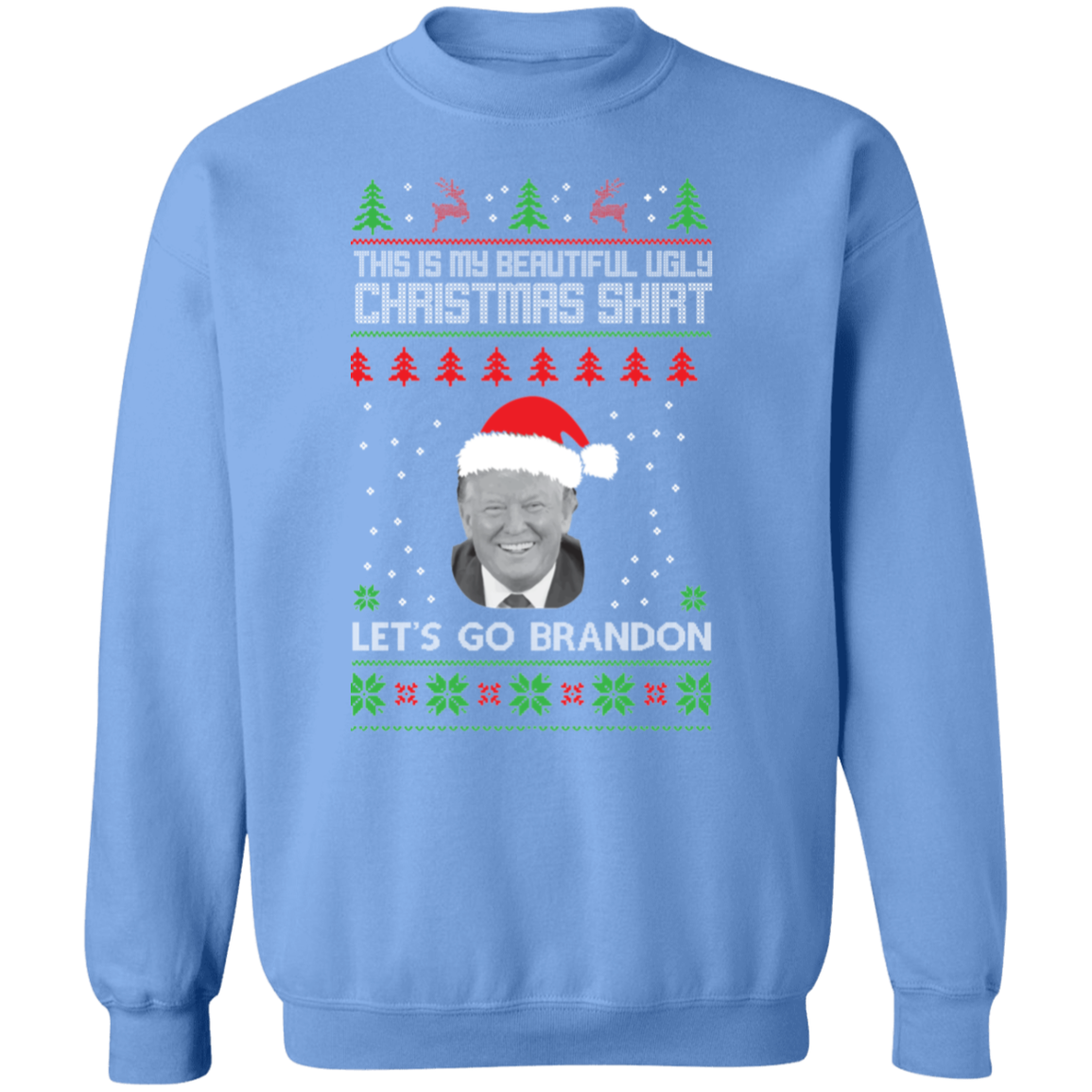 Ugly Christmas Sweatshirt Brandon