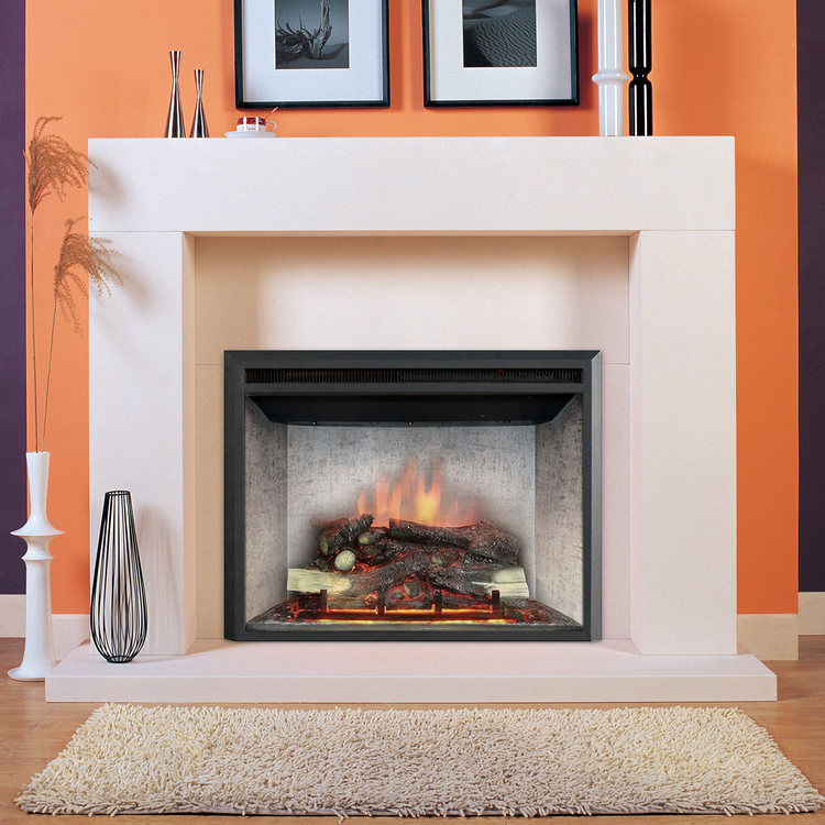 Dynasty Presto Electric Fireplace Insert for Existing Fireplace or New Build