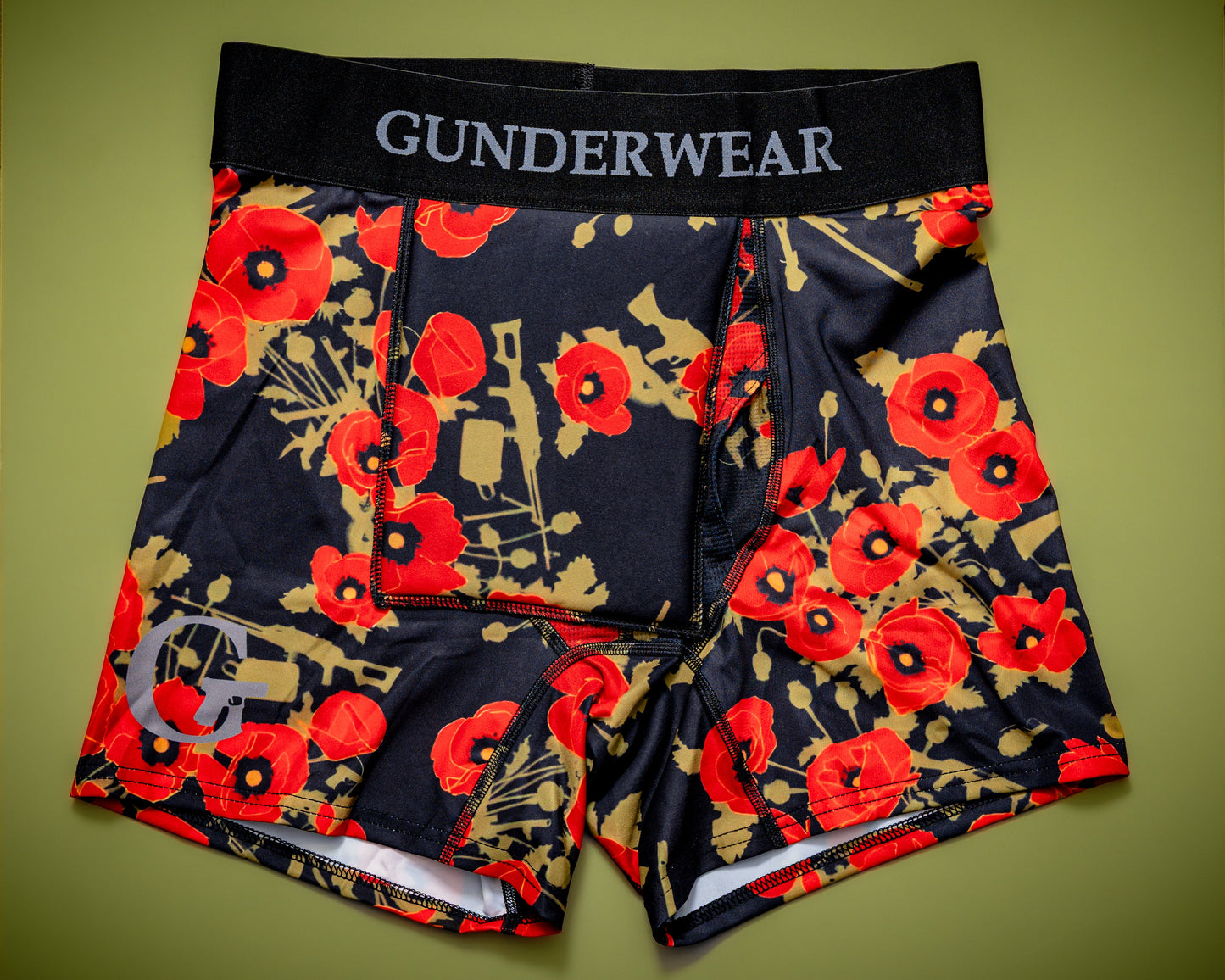 OTTE GEAR x GNDRWR Poppies of War GUNDERWEAR