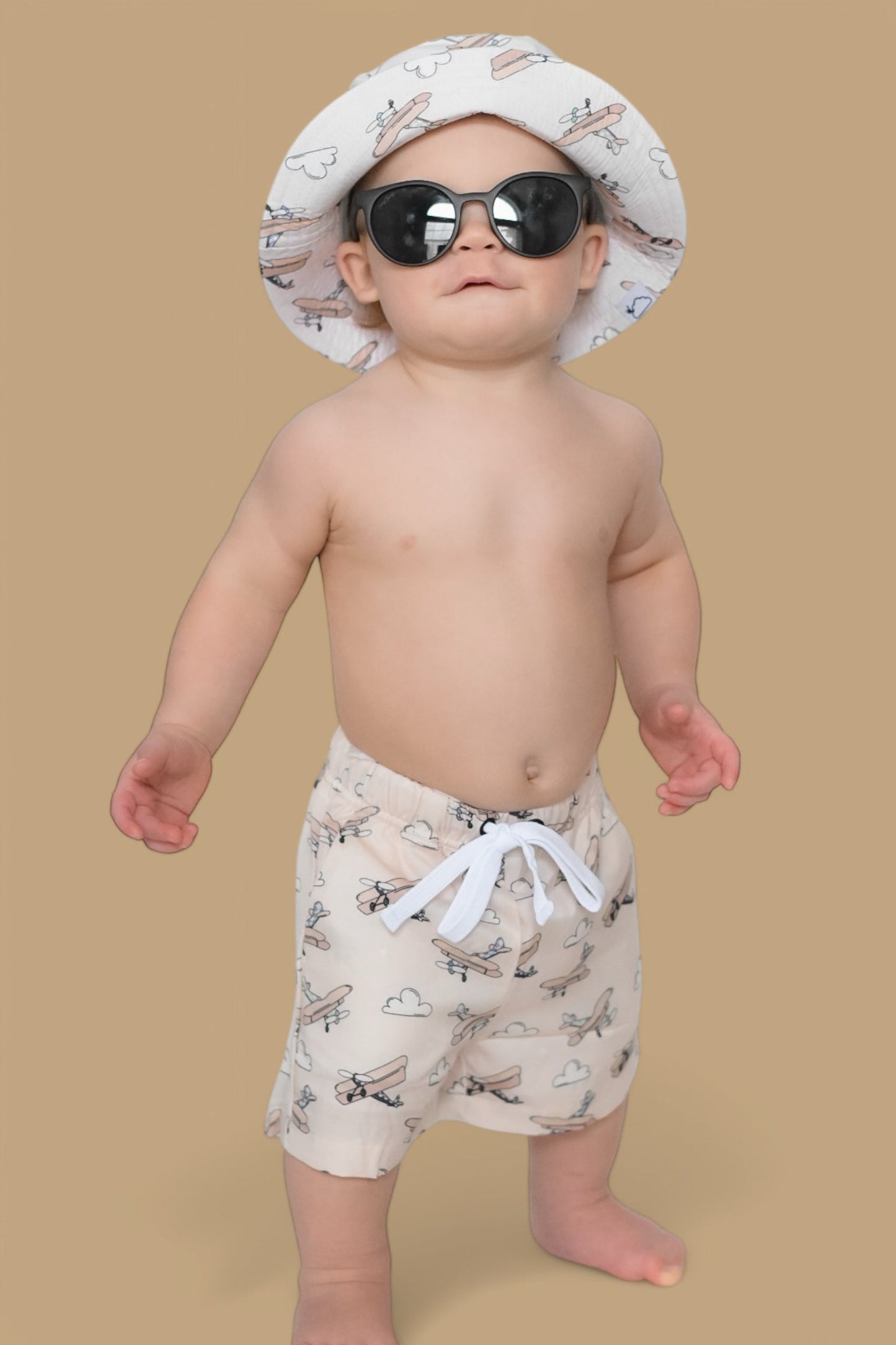 PLANE FUN BOY'S DREAM SWIM TRUNKS