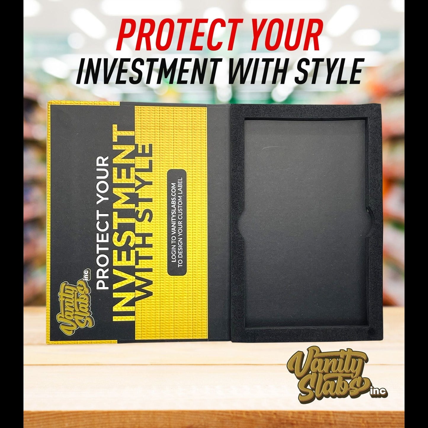 The Slab Mailer (5 pack) AKA The Slab Book Case for slabbed Baseball Football Hockey Basketball Cards