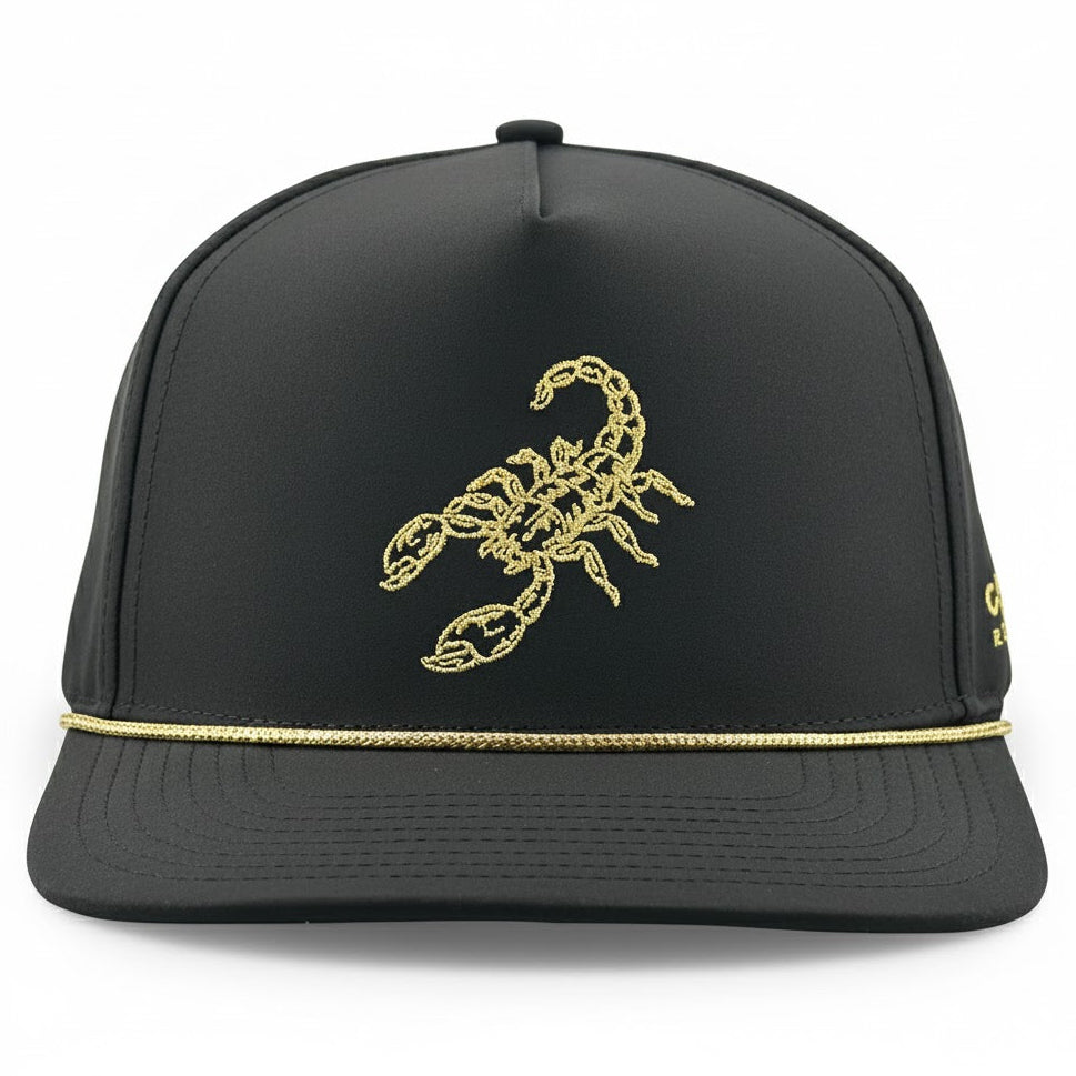 "Golden Scorpion" Performance Rope Hat