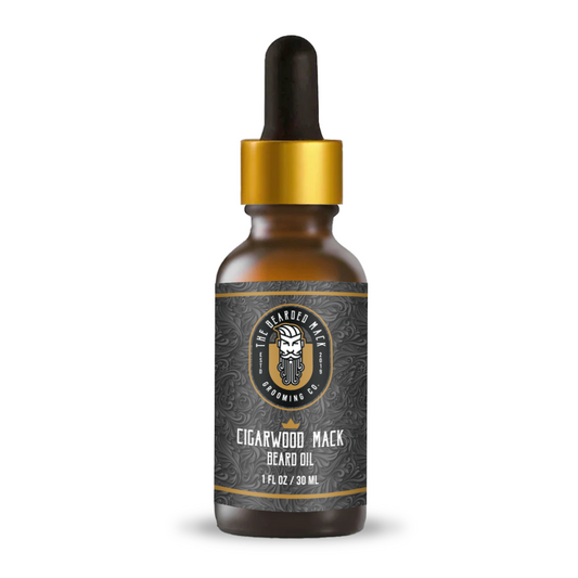Cigarwood Mack Signature Beard Oil -  Tobacco, Oud + Smoky Vanilla