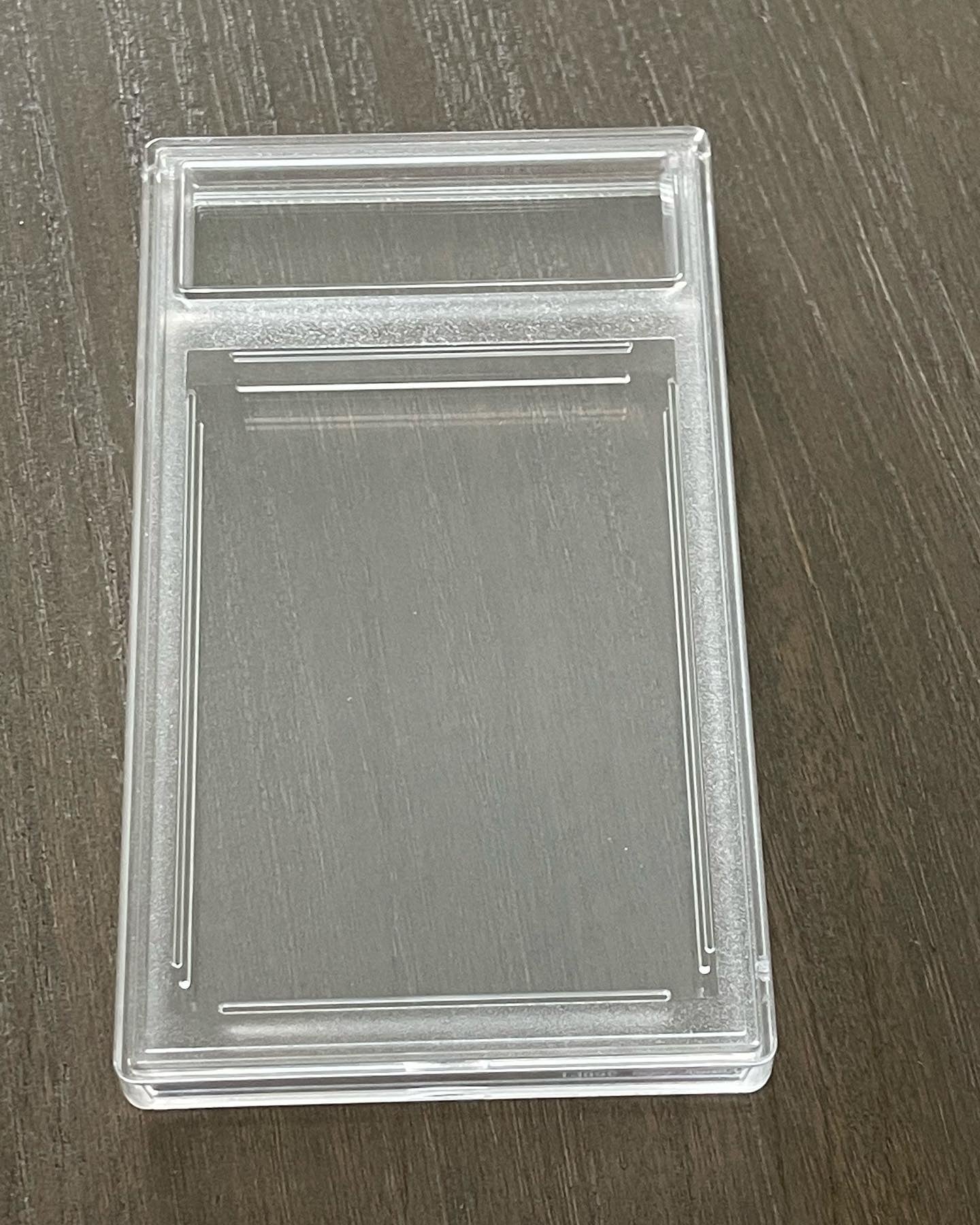 Vanity Slabs 360pt thickness Empty Slab for Wax Packs up to 15 cards thick for Baseball Football Hockey Basketball Cards