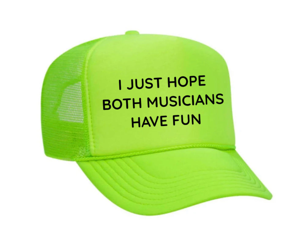 Both Musicians Trucker Hat