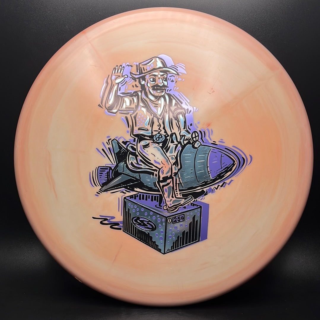 Alpha Harpoon - "Ride Em Rocket Cowboy" Triple Foil