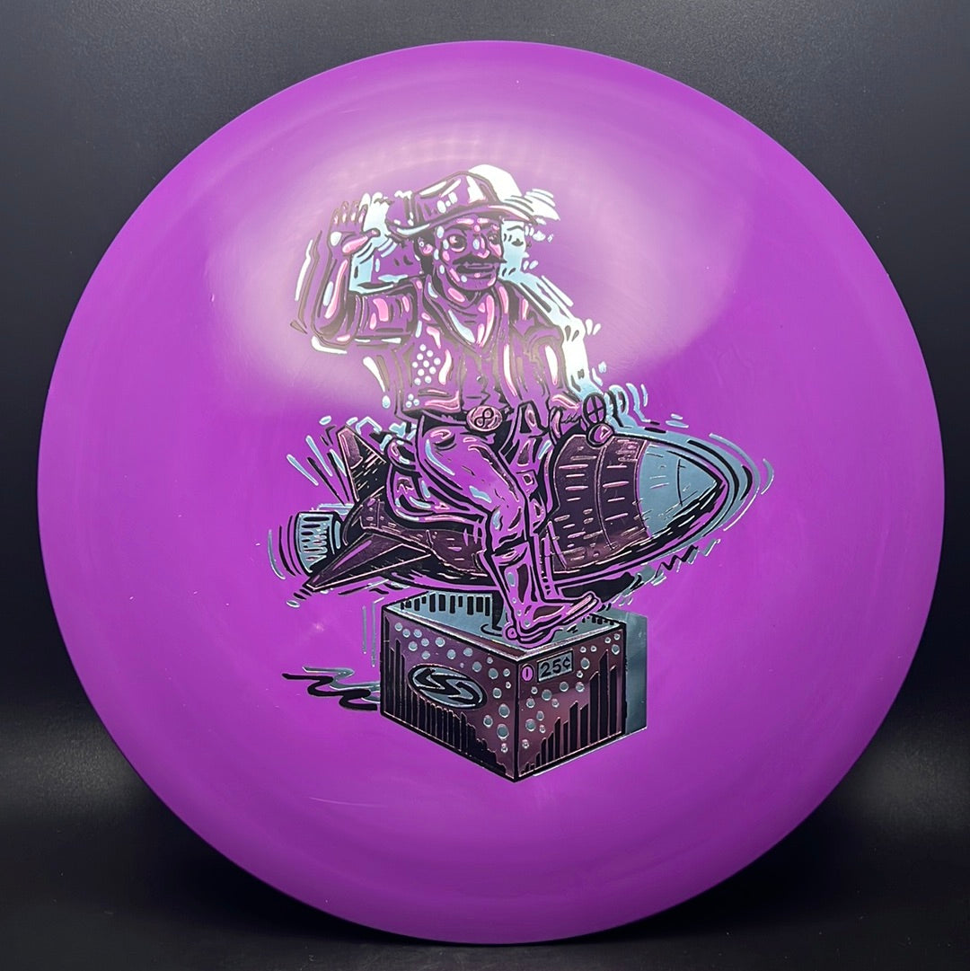 Alpha Harrier - "Ride Em Rocket Cowboy" Triple Foil