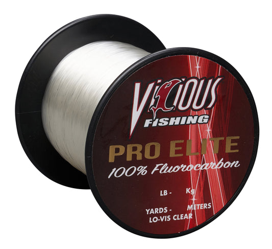 Vicious Pro Elite 100% Japanese Fluorocarbon - 4 LB Test