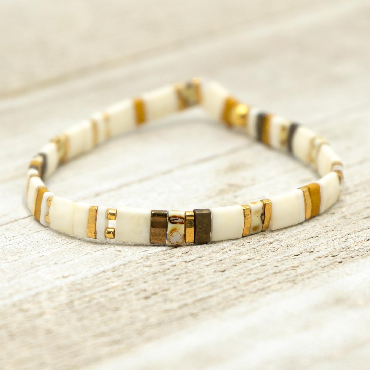 EGYPT - Tila Bead Bracelet | Single