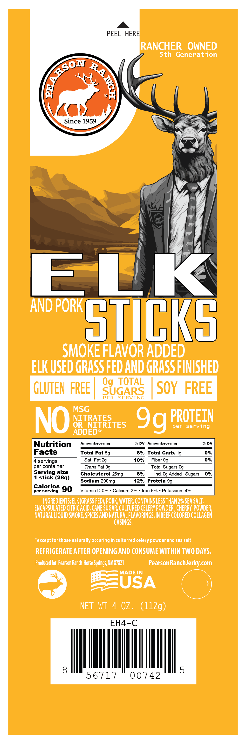 Elk Hickory Smoked Snack Stick Multipack