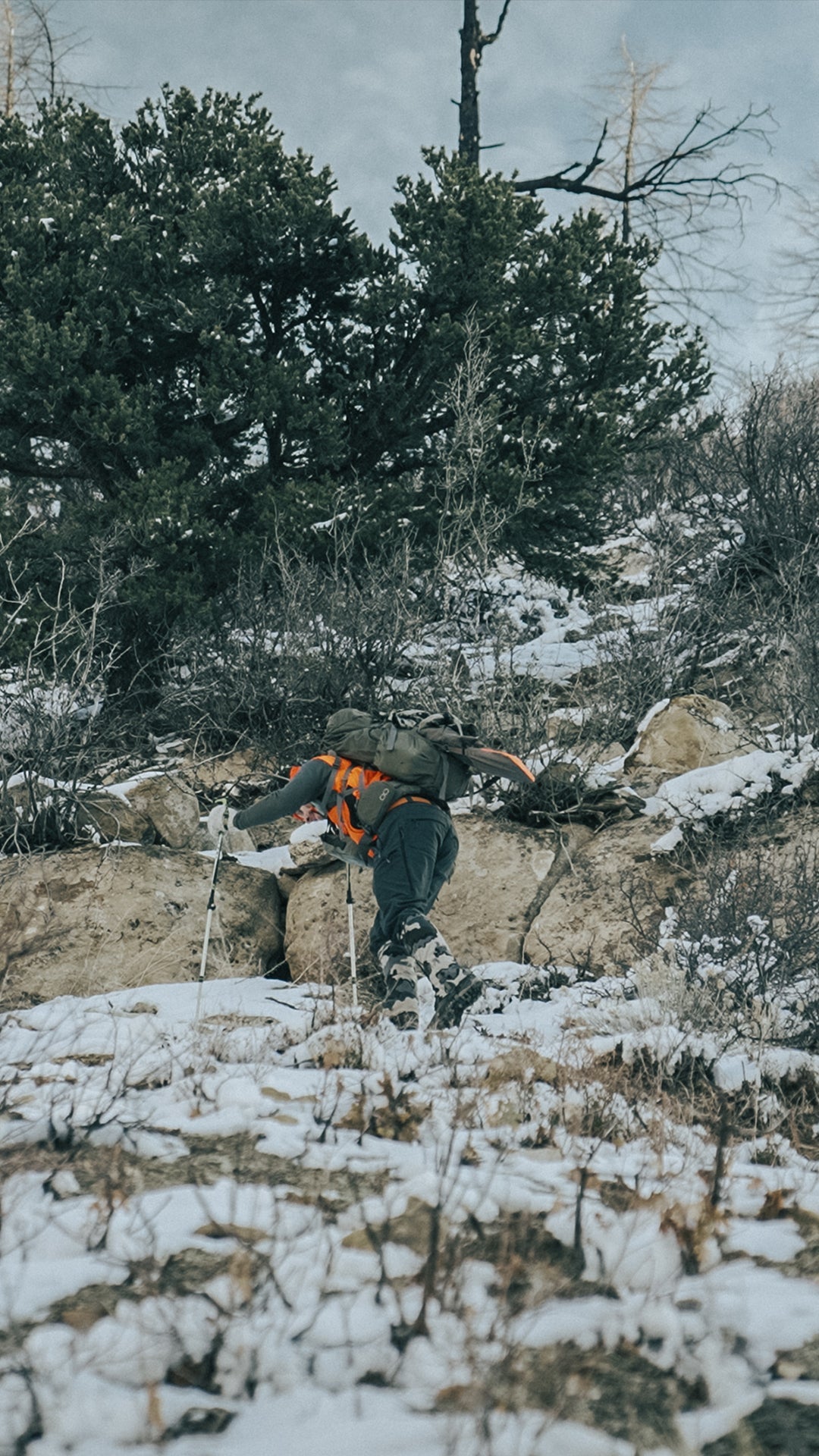 Blaze Orange Mtn Lite