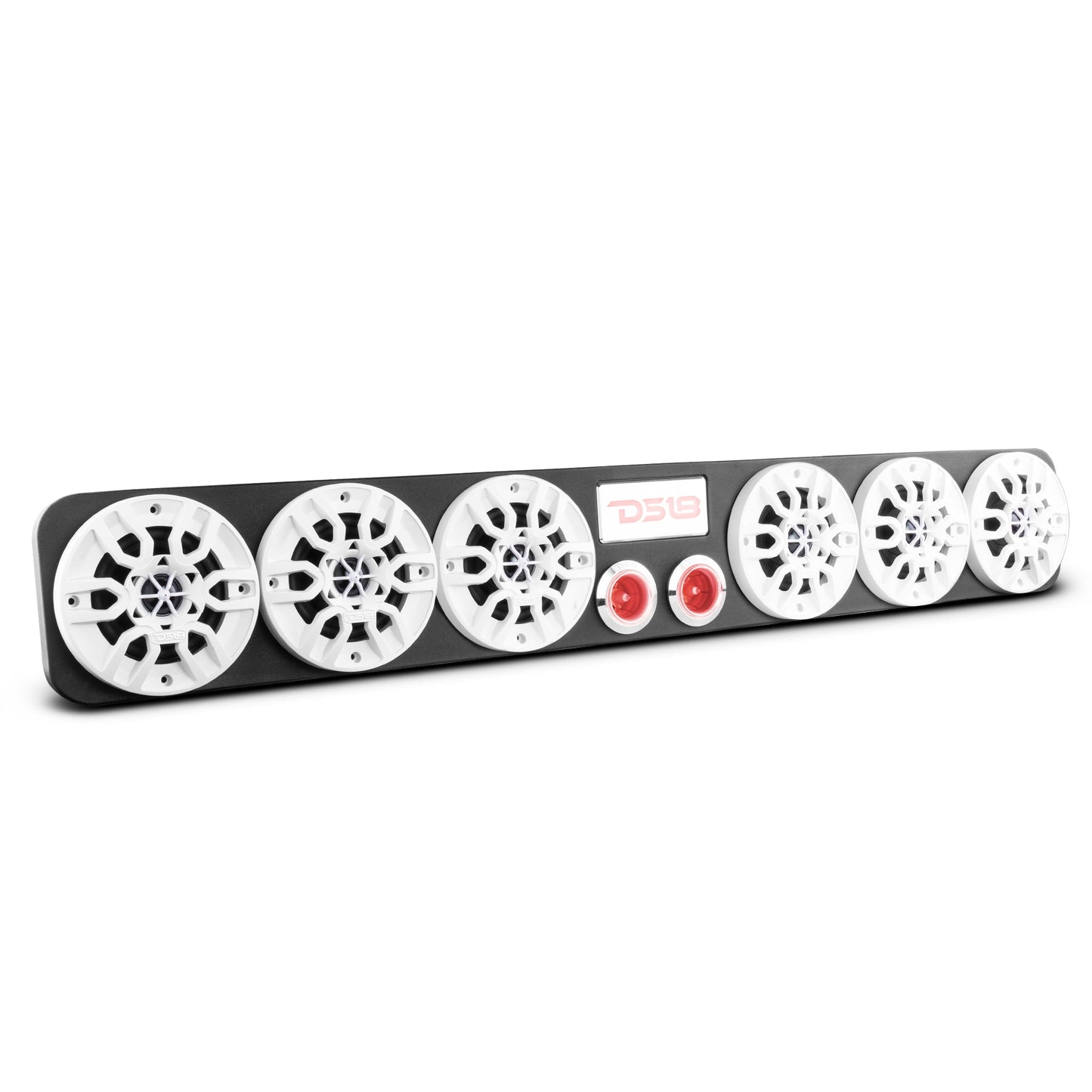 39" High Density ABS Universal Enclosure 6 x 4" and 2 x 2.3" Tweeters (Speakers Not Included)