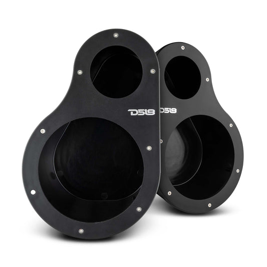 High Density Abs 2-Way Universal Pod 1 X 6.5" Loudspeaker and 1 x 1.5" Tweeter