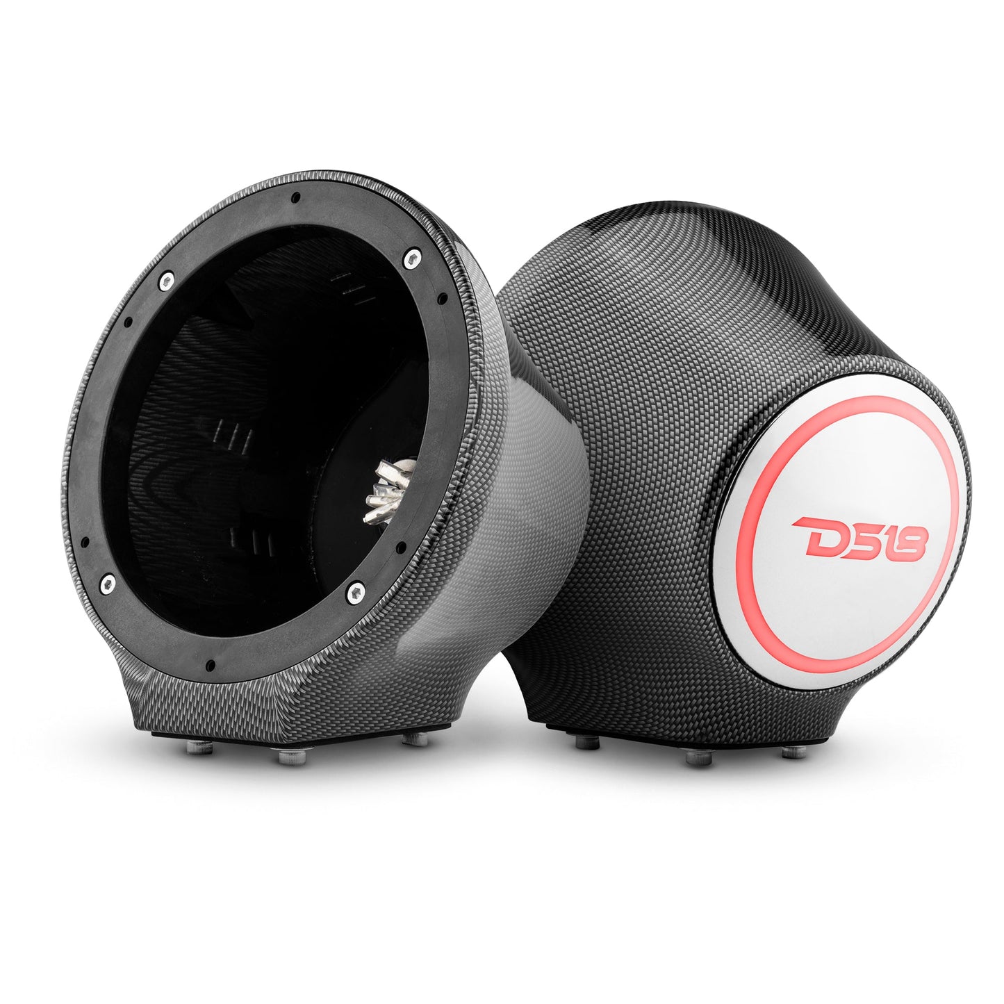 6.5” Universal Flat Mount Kick Panel Speaker Pod – Jet Skis, Jeeps, Motorcycles – RGB LED Lights