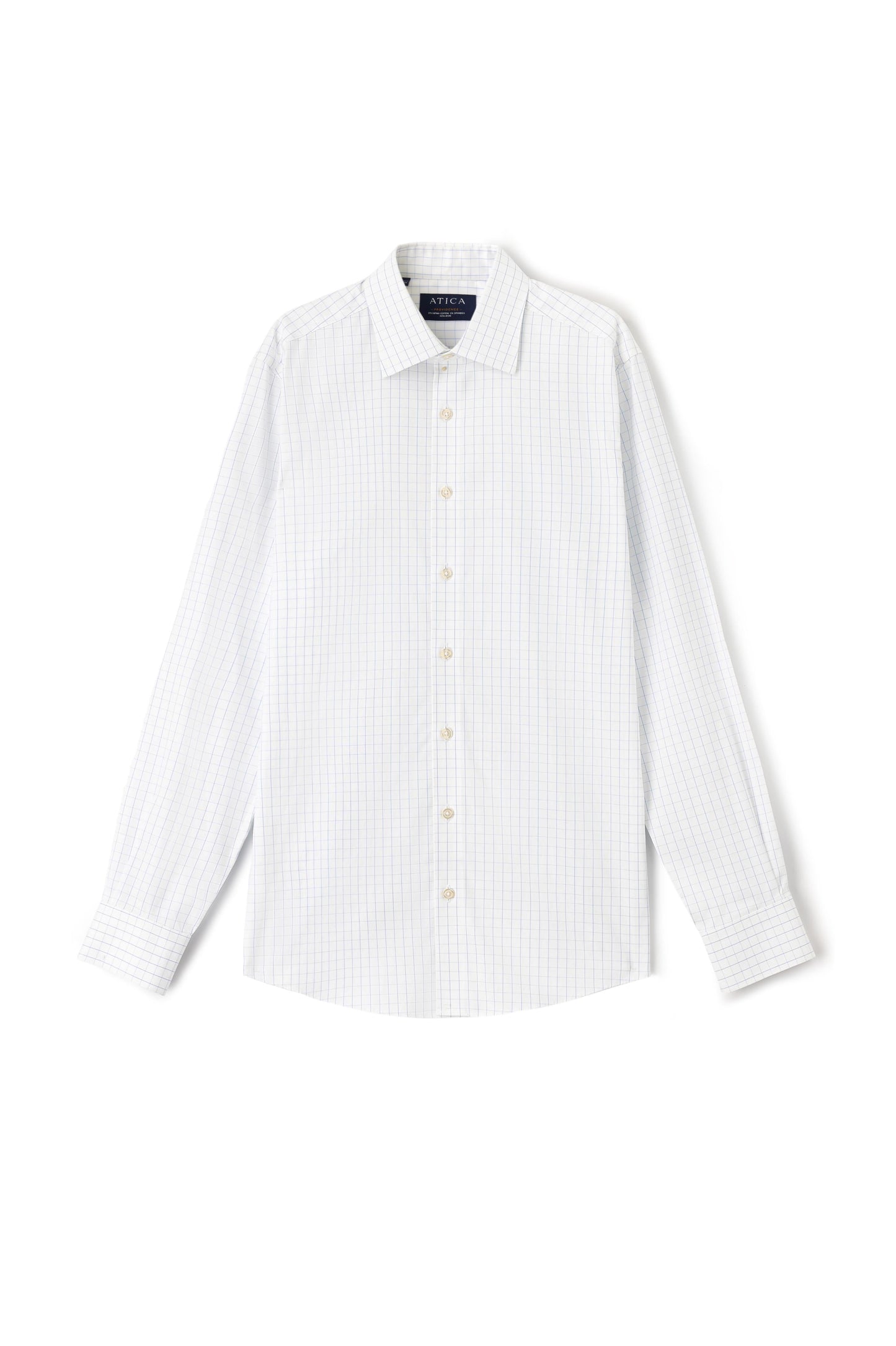 Providence Light Blue Windowpane Shirt