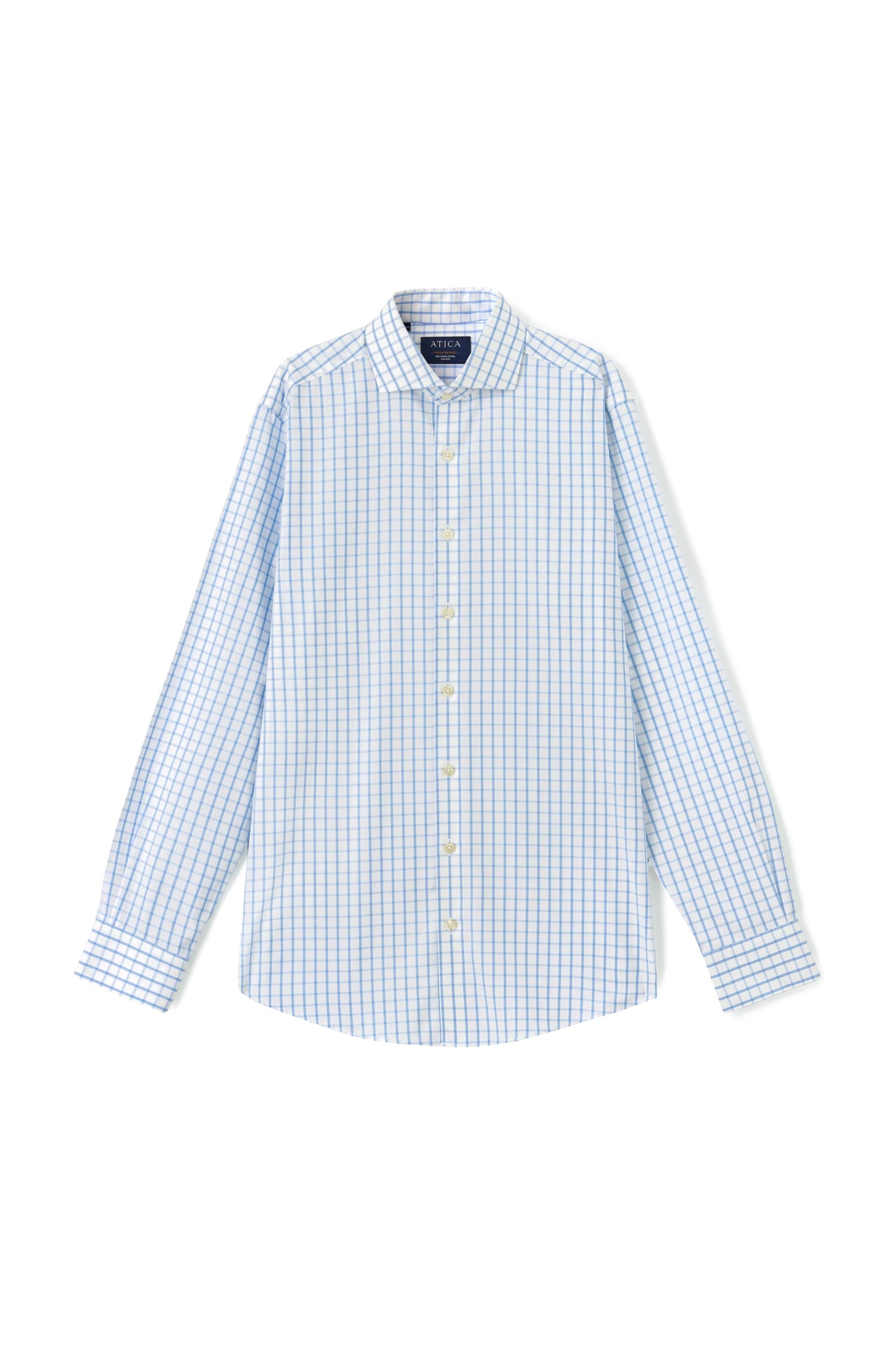 Providence Blue Windowpane Shirt