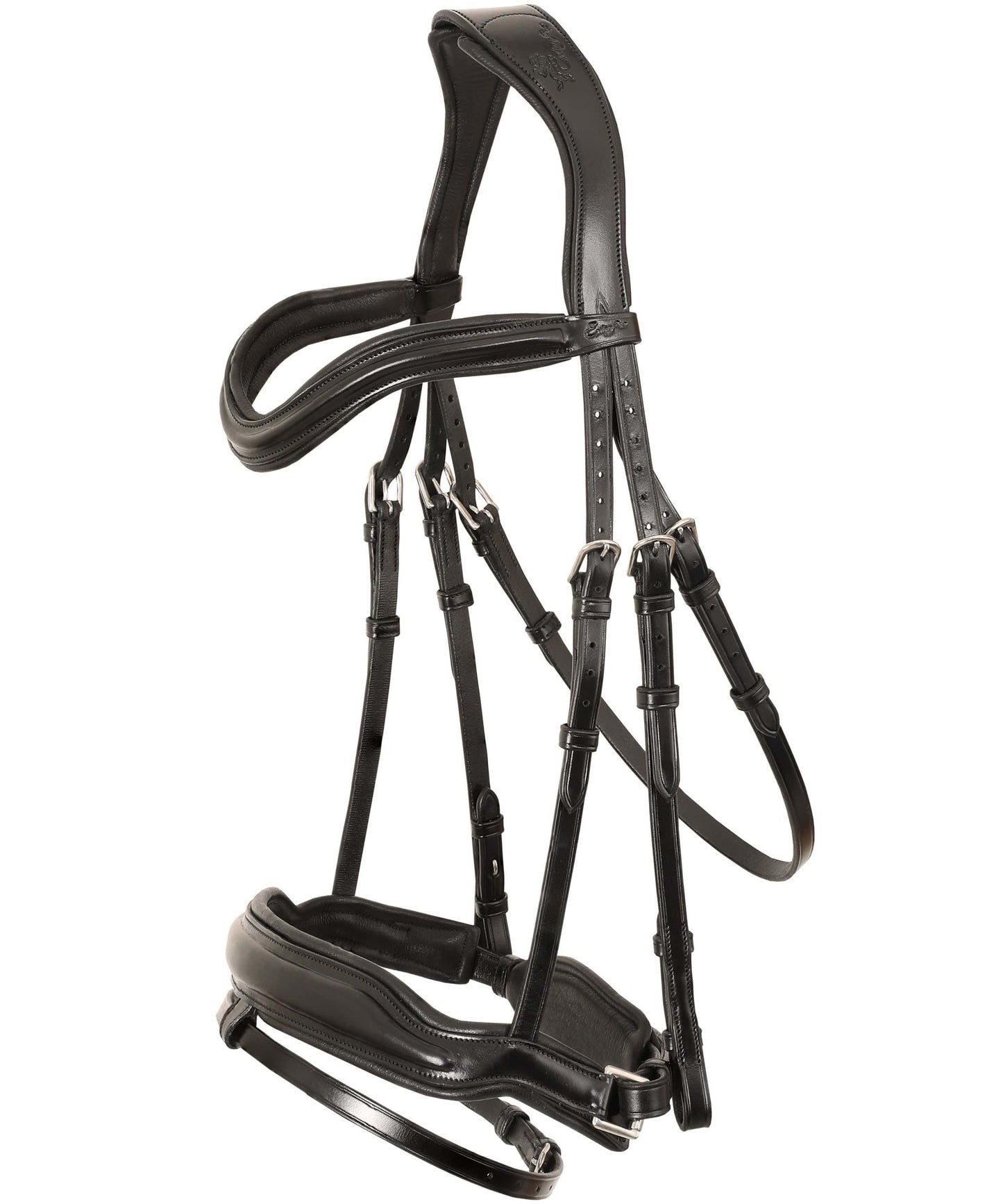 ExionPro 'Leo' Dressage Bridle with Reins
