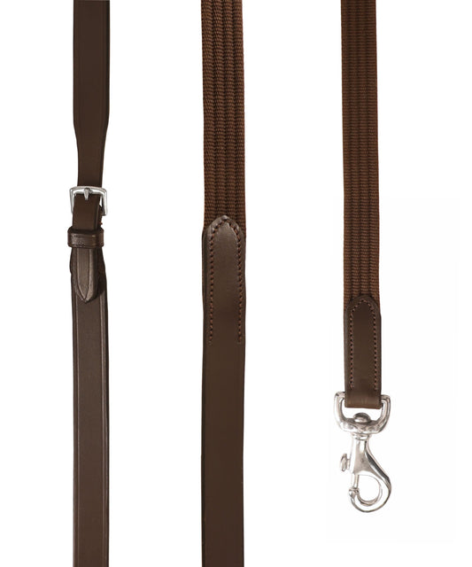 ExionPro Web & Leather Draw Reins