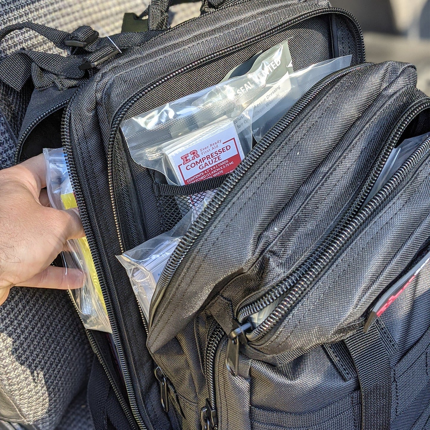 Fully Stocked Rucksack Assault Trauma Tactical IFAK Kit