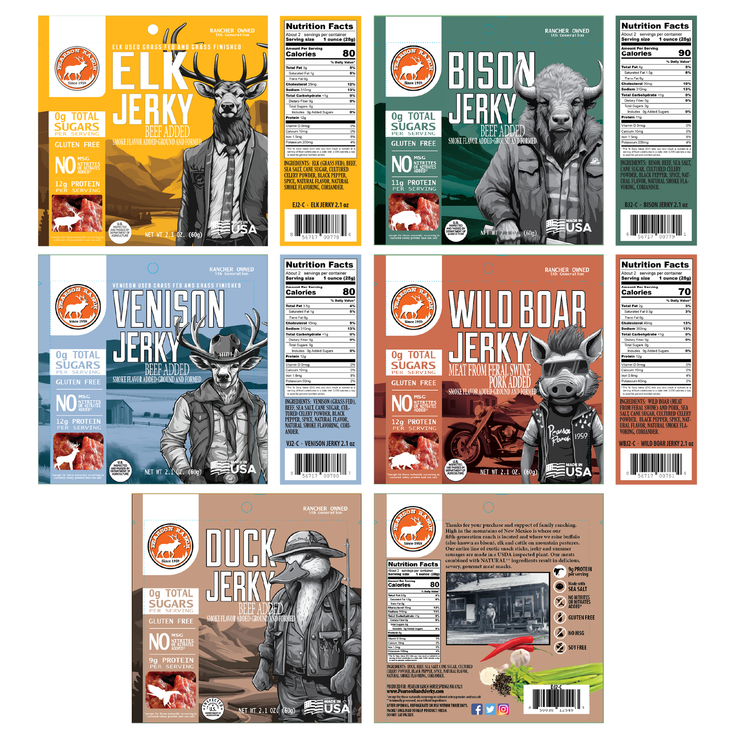 Wild Game Gift Box - Large - see description for substitution