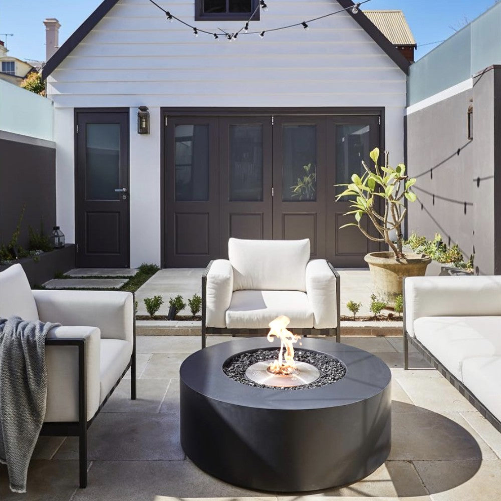 EcoSmart Fire Ark 39-Inch Round Concrete Fire Pit Table