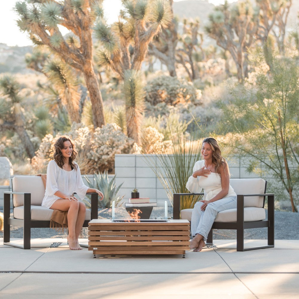 EcoSmart Fire Base 40-Inch Square Fire Pit Table