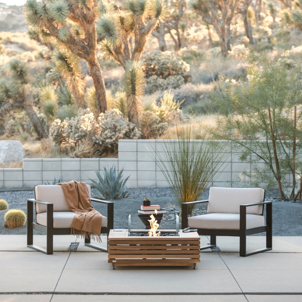 EcoSmart Fire Base 40-Inch Square Fire Pit Table