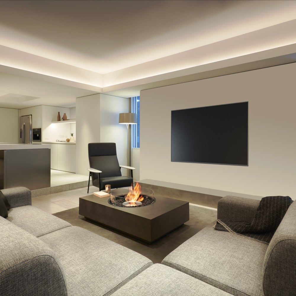 EcoSmart Fire Martini 50-Inch Rectangular Fire Pit Table