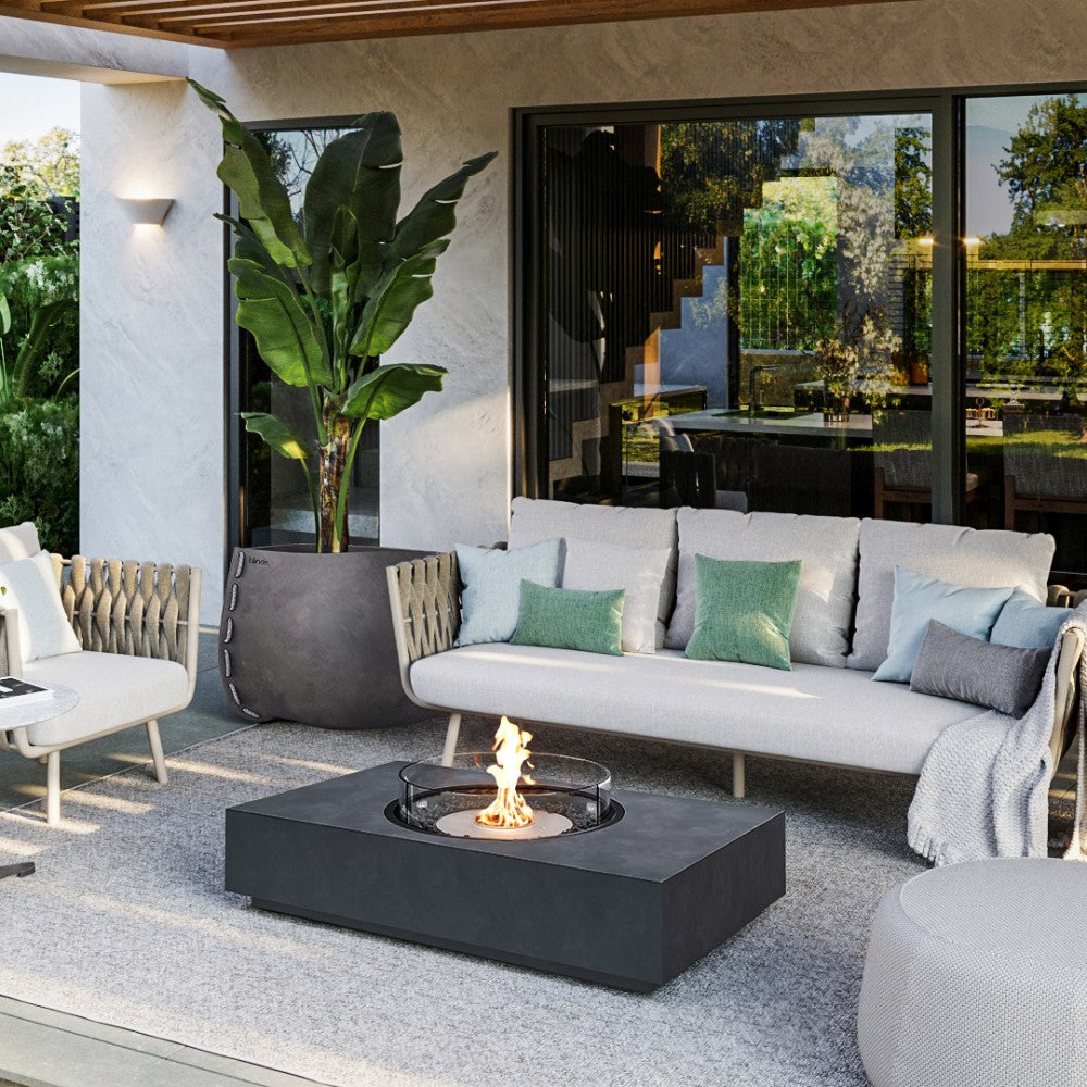 EcoSmart Fire Martini 50-Inch Rectangular Fire Pit Table