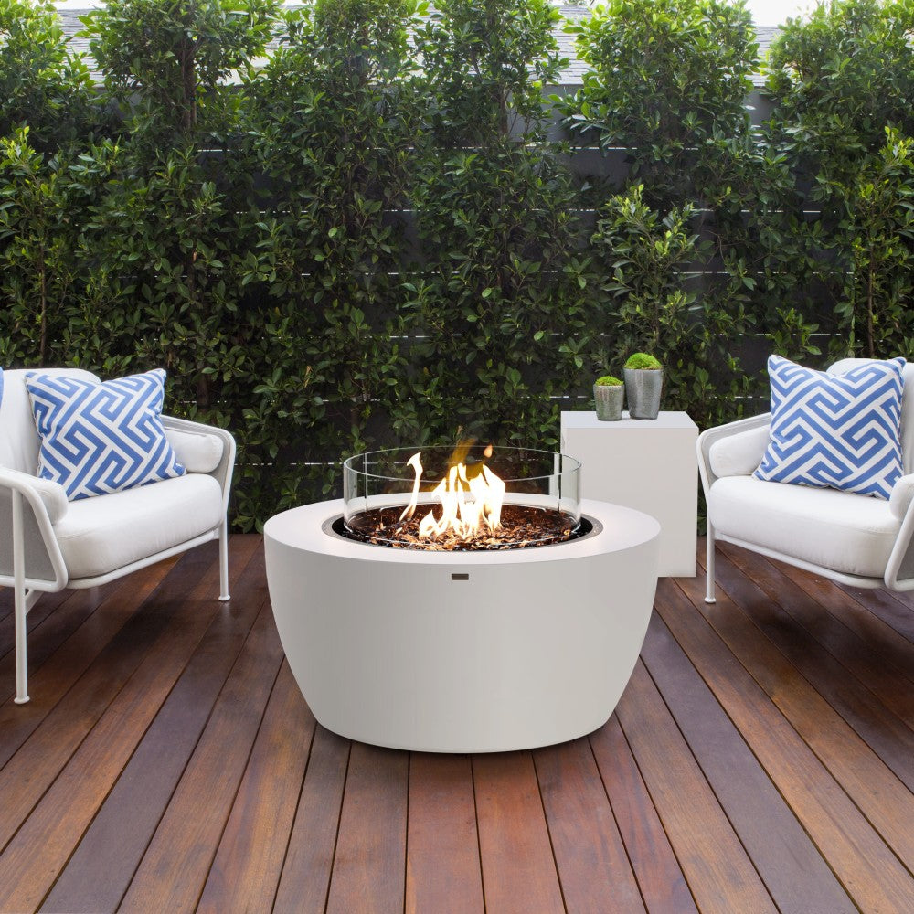 EcoSmart Fire Pod 39-Inch Round Concrete Fire Pit Bowl