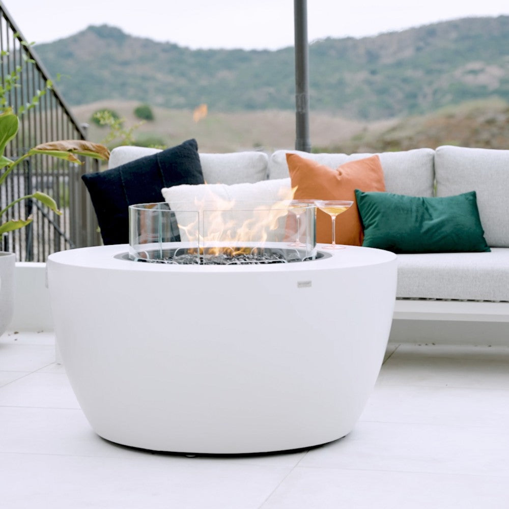 EcoSmart Fire Pod 39-Inch Round Concrete Fire Pit Bowl
