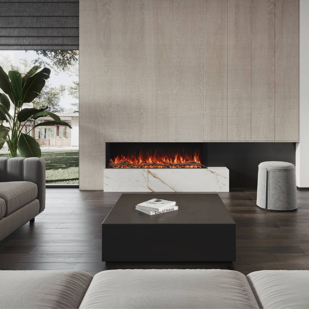 EcoSmart Fire Switch Linear Built-In Electric Fireplace