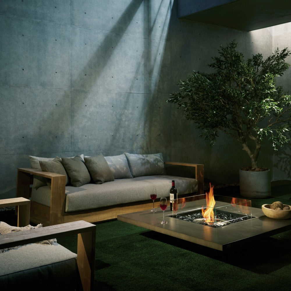 EcoSmart Fire Vertigo 50-Inch Square Fire Pit Table