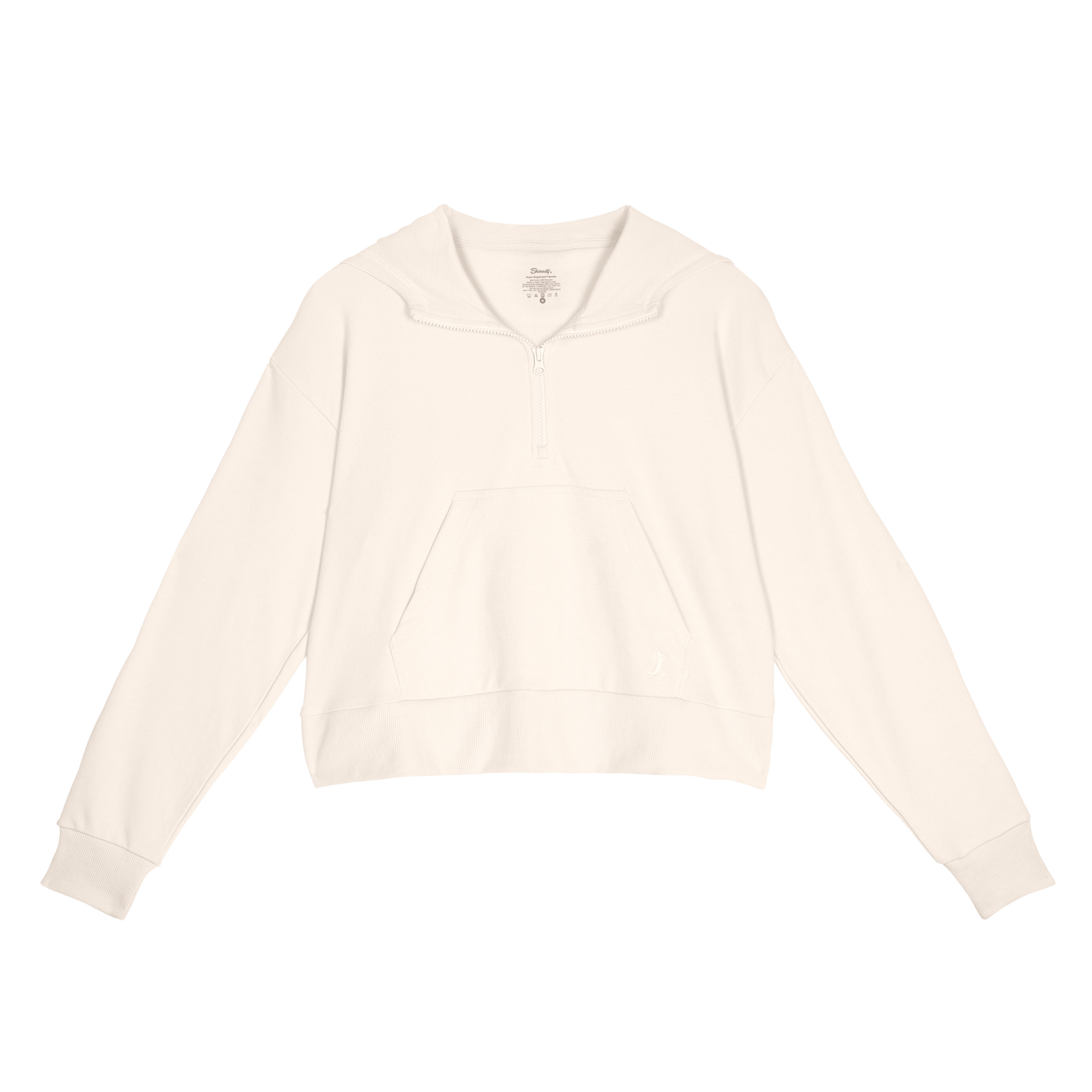 The Cream Of The Crop | Oatmeal Goldilocks™ Women’s Half Zip Lounge Hoodie