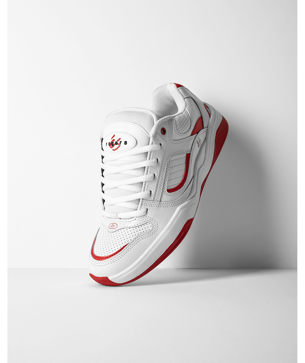 éS Shoes Tj Rogers - White/Red