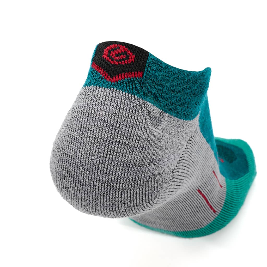 3 Pack Emerald - Run Ankle Midweight Merino Wool Sock