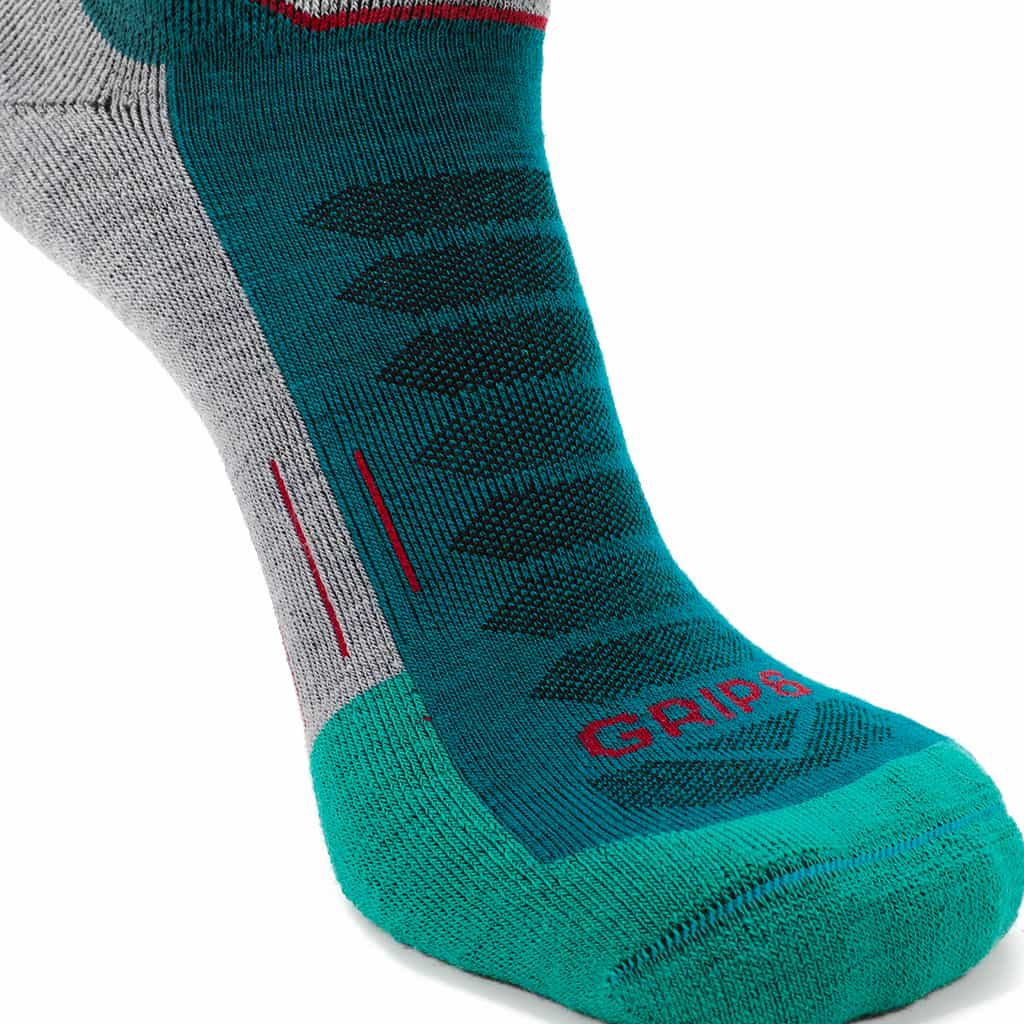 3 Pack Emerald - Run Ankle Midweight Merino Wool Sock