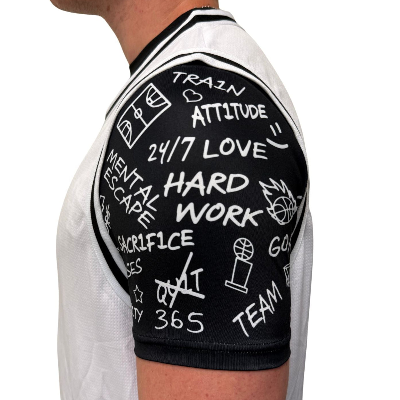 Emotions - Performance Compression T-Shirt - Black