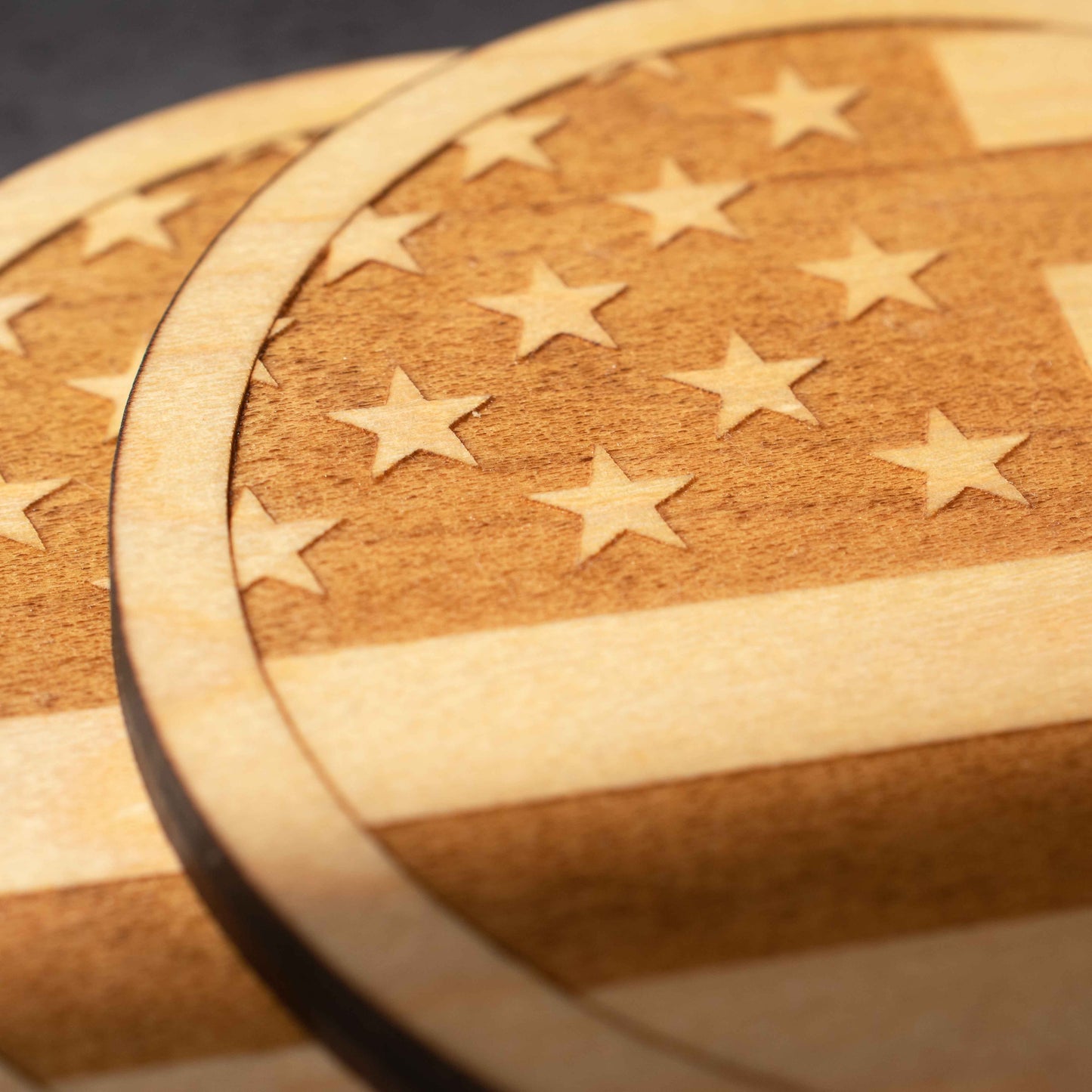American Flag Coasters