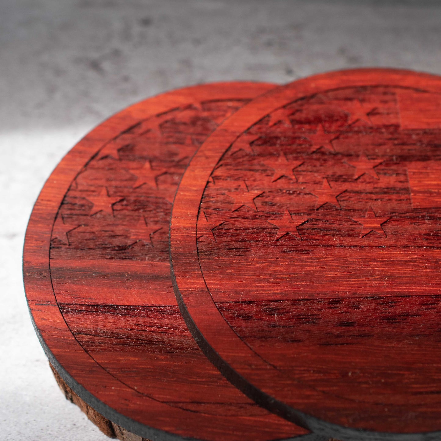 American Flag Coasters
