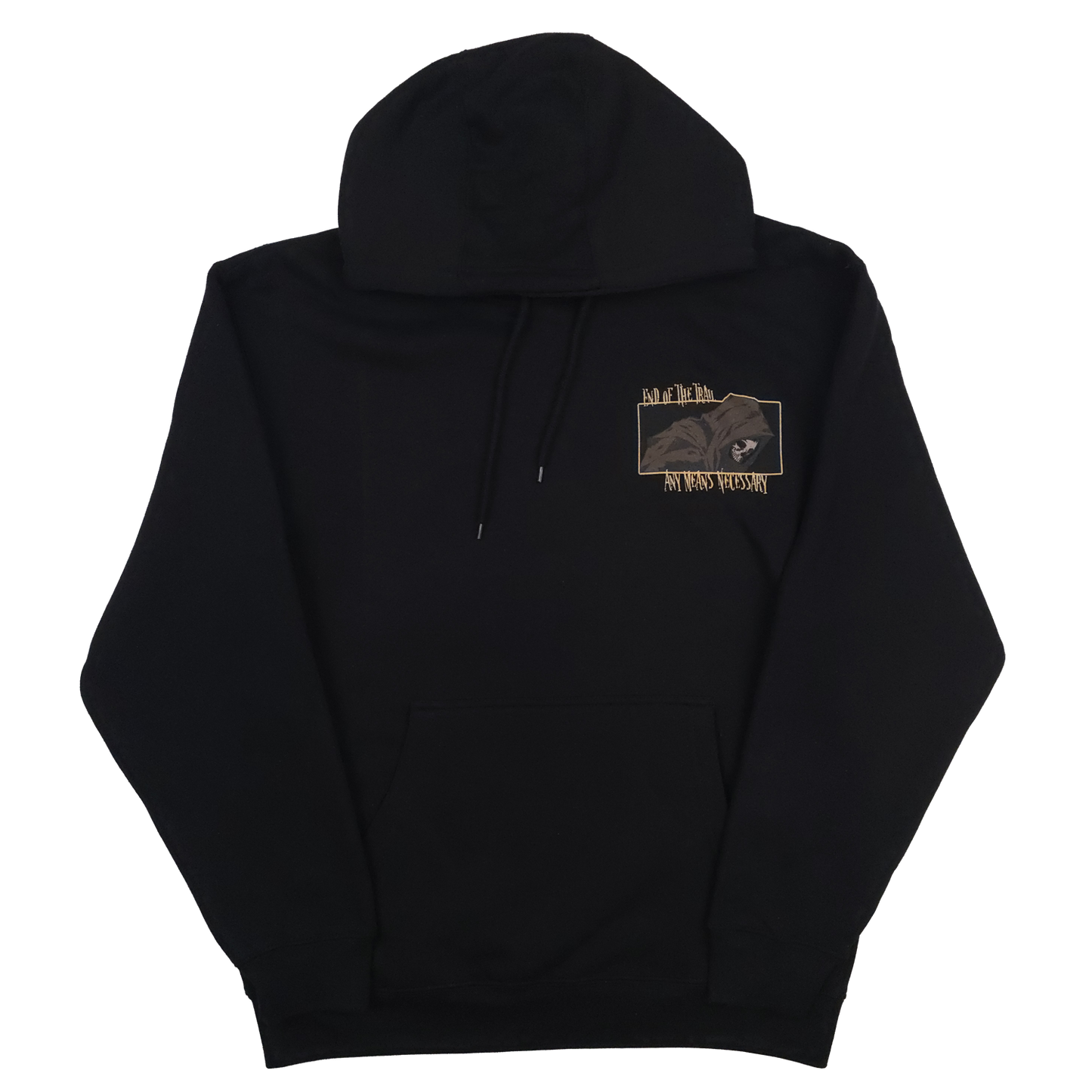 End of the Trail Pullover Hoodie Black
