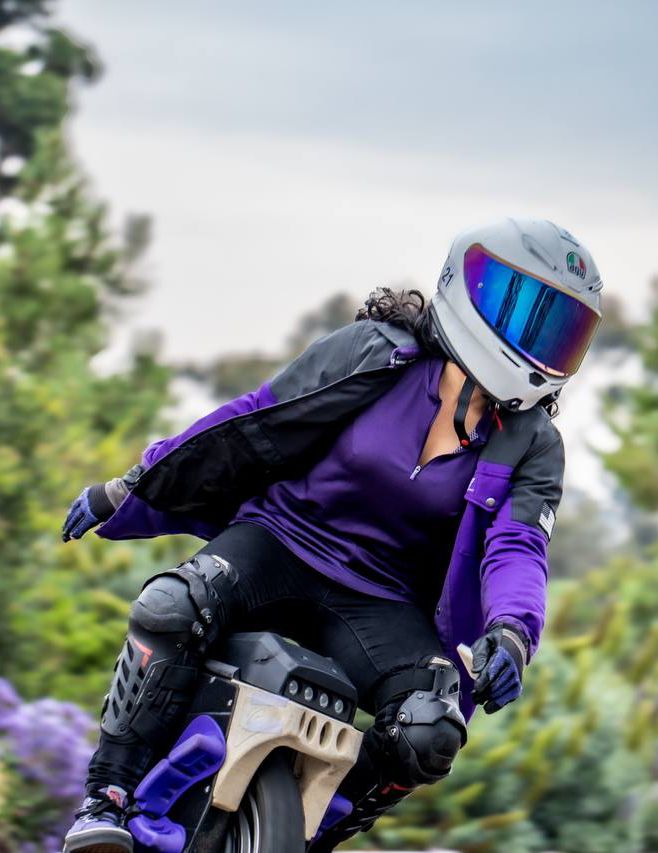 Summer Mesh Reflective Shirt Purple Nebula for Women