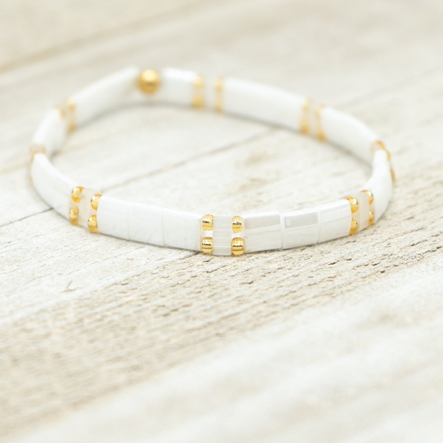 HAPPY PASTELS - Tila Bead Bracelets